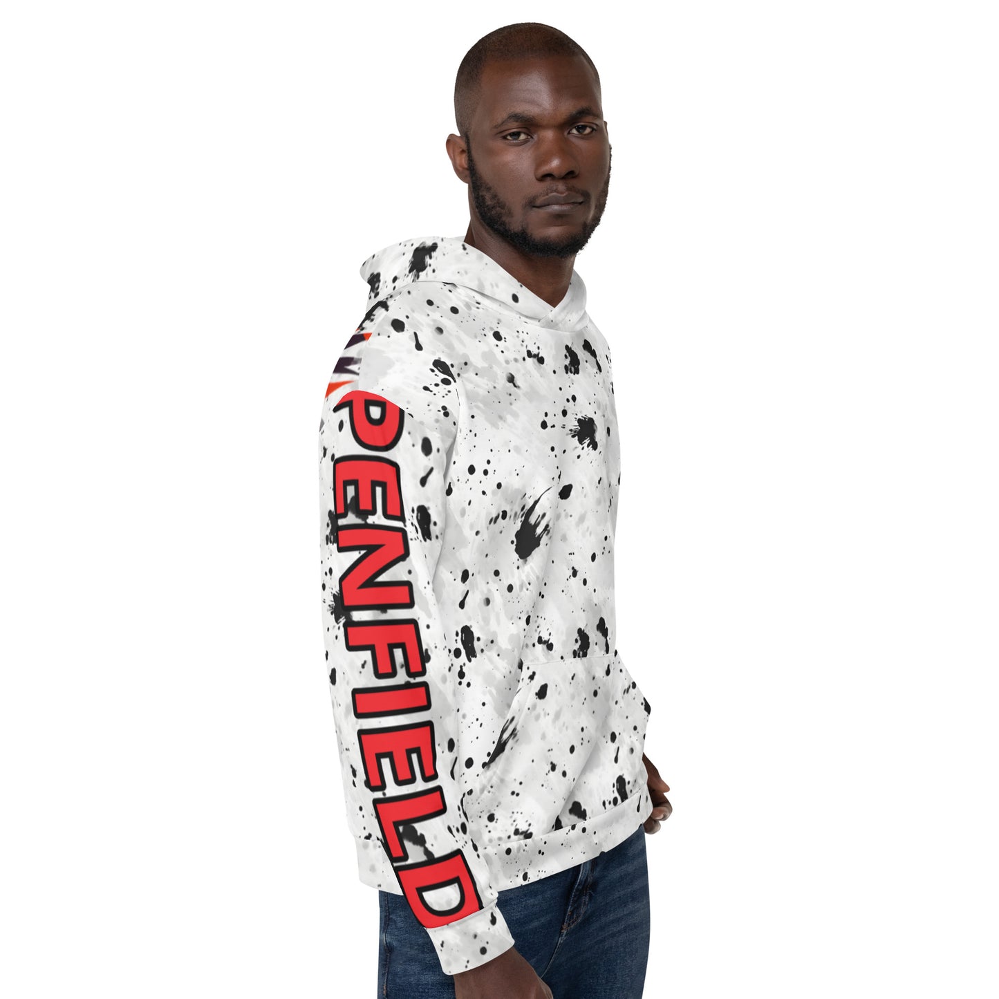 Standard (No Number) - Penfield Soccer 2023 - Hoodie (black paint)