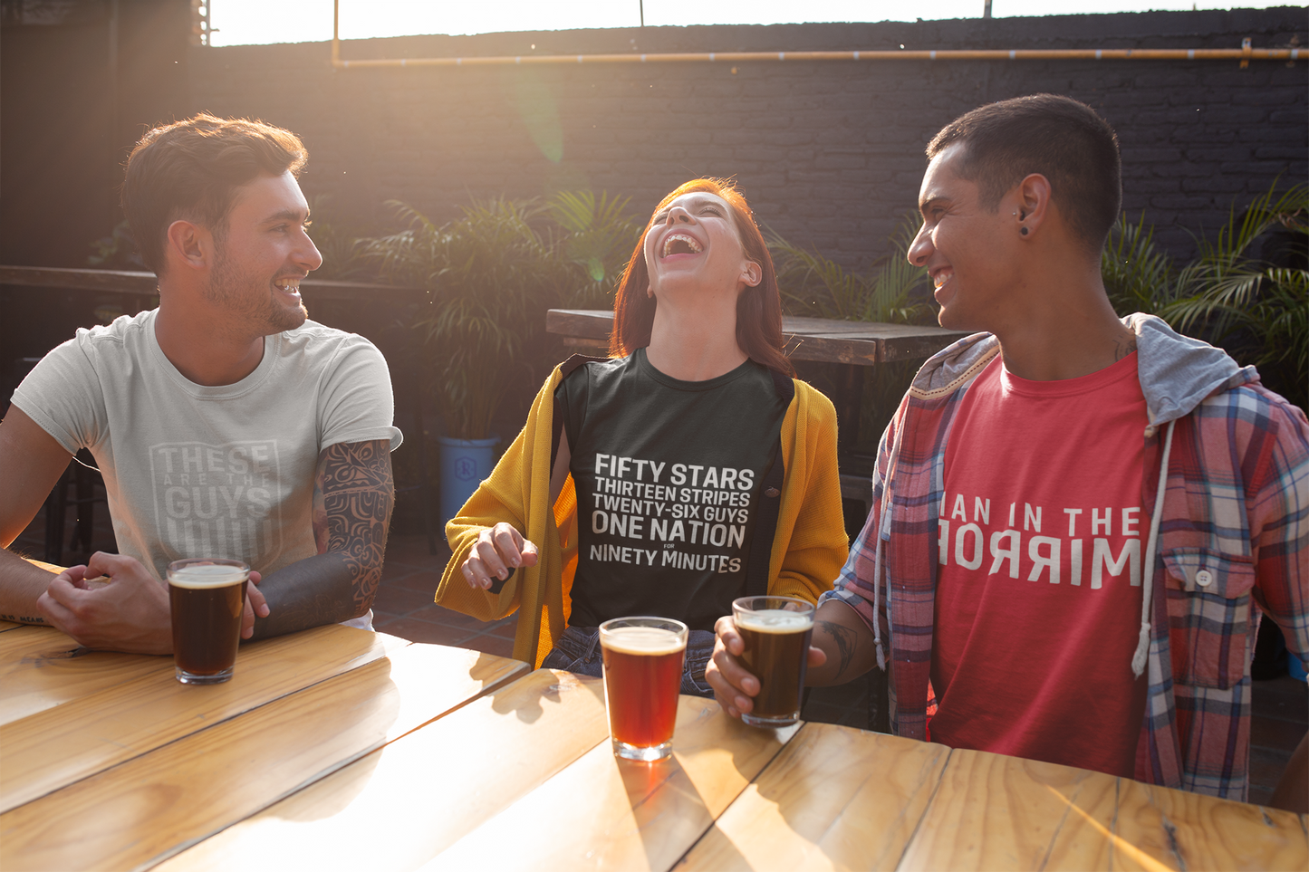 These are the Guys - Starry White - Official T-Shirt
