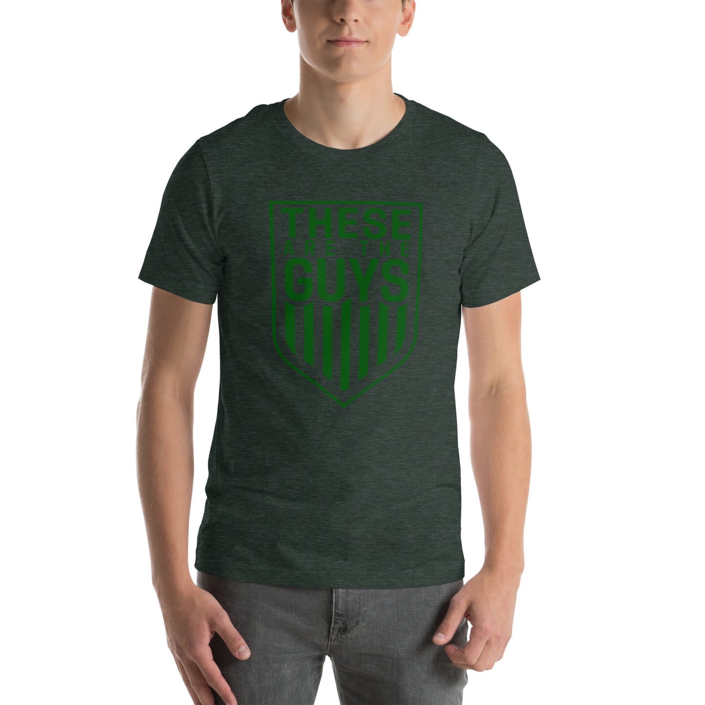 These are the Guys (t-shirt) - Freedom's Field Green